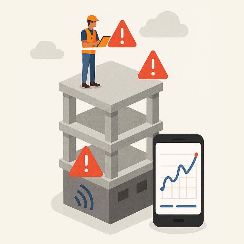 Monitoreo remoto de estructuras: cómo la tecnología está elevando el estándar de seguridad y eficiencia en la construcción