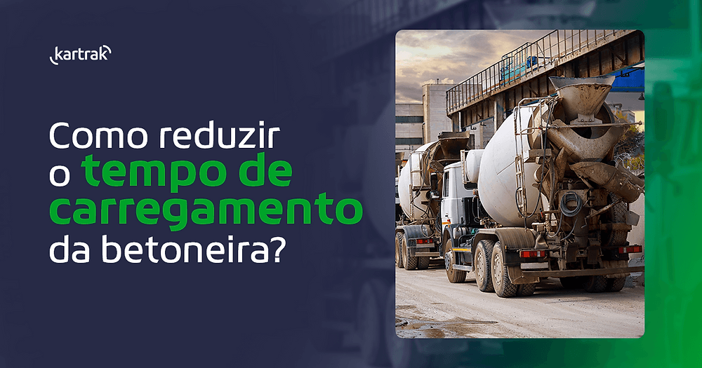 Como reduzir o tempo de carregamento da betoneira?
